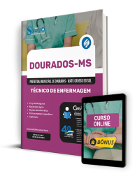Capa Apostila Prefeitura de Dourados - MS  - Técnico de Enfermagem