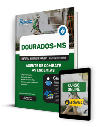 Capa Apostila Prefeitura de Dourados - MS  - Agente de Combate às Endemias