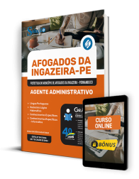 Capa Apostila Prefeitura de Afogados da Ingazeira - PE  - Agente Administrativo