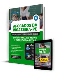 Capa Apostila Prefeitura de Afogados da Ingazeira - PE  - Professor I: Anos Iniciais e Ensino Fundamental I