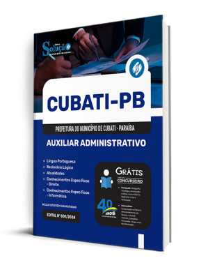 Apostila Prefeitura de Cubati - PB  - Auxiliar Administrativo - Imagem 2