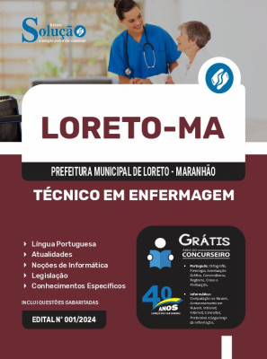 Apostila Prefeitura de Loreto - MA  - Técnico em Enfermagem - Imagem 3