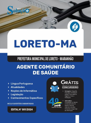 Apostila Prefeitura de Loreto - MA  - Agente Comunitário de Saúde - Imagem 3