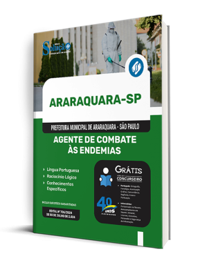 Apostila Prefeitura de Araraquara - SP  - Agente de Combate Às Endemias - Imagem 2