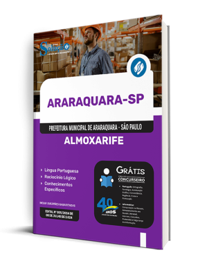 Apostila Prefeitura de Araraquara - SP  - Almoxarife - Imagem 2