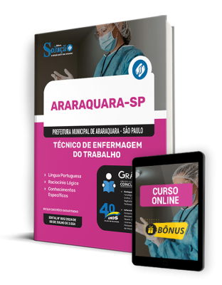 Apostila Prefeitura de Araraquara - SP  - Técnico de Enfermagem do Trabalho - Imagem 1