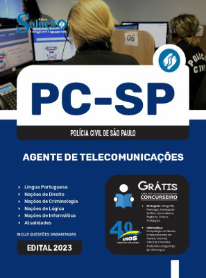 Apostila PC-SP 2025 - Agente de Telecomunicações - Imagem 3