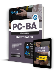 Capa Apostila PC-BA 2025 - Investigador