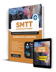 Capa Apostila SMTT Aparecida de Goiânia - GO  - Guarda Civil Municipal