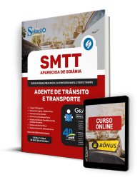 Capa Apostila SMTT Aparecida de Goiânia - GO  - Agente de Trânsito e Transporte