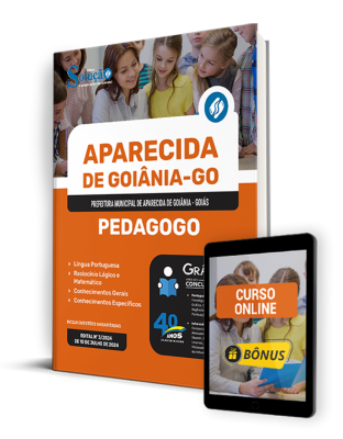 Apostila Prefeitura de Aparecida de Goiânia - GO  - Pedagogo - Imagem 1