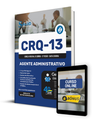 Apostila CRQ-13  - Agente Administrativo - Imagem 1