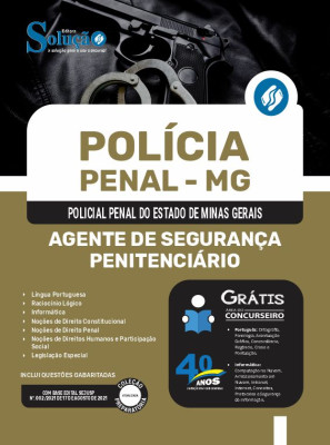 Apostila Polícia Penal MG 2025 - Agente de Segurança Penitenciário - Imagem 3