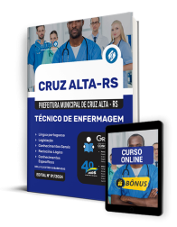 Capa Apostila Prefeitura de Cruz Alta - RS  - Técnico de Enfermagem