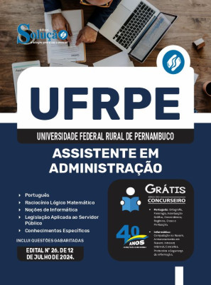 Apostila UFRPE  - Assistente em Administração - Imagem 3