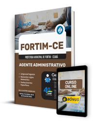 Capa Apostila Prefeitura de Fortim - CE  - Agente Administrativo
