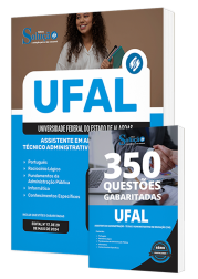 Capa Combo UFAL - Assistente em Administração - Técnico Administrativo em Educação (TAE)