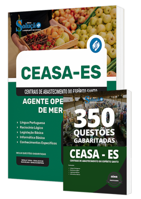 Esse combo contempla:
Apostila CEASA-ES 2024 - Agente Operacional de Mercado;
... Combo CEASA-ES - Agente Operacional de Mercado