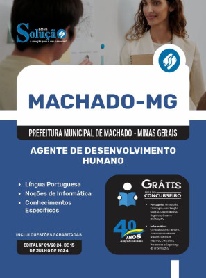 Apostila Prefeitura de Machado - MG  - Agente de Desenvolvimento Humano - Imagem 3