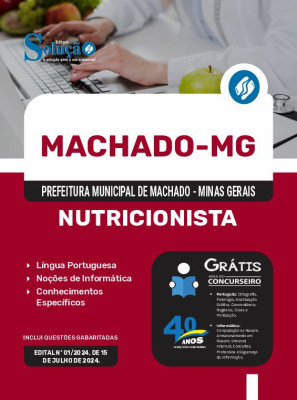 Apostila Prefeitura de Machado - MG  - Nutricionista - Imagem 3