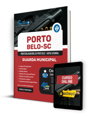 Apostila Prefeitura de Porto Belo - SC  - Guarda Municipal - Imagem 1