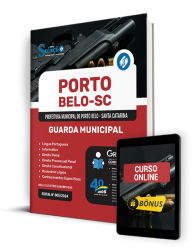 Capa Apostila Prefeitura de Porto Belo - SC  - Guarda Municipal
