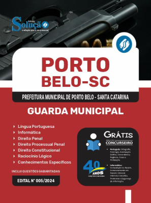 Apostila Prefeitura de Porto Belo - SC  - Guarda Municipal - Imagem 3