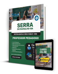 Capa Apostila Prefeitura de Serra do Ramalho - BA  - Professor Pedagogo