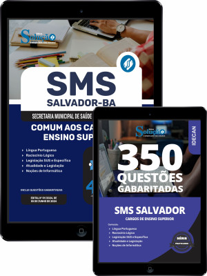 Combo SMS Salvador Comum aos Cargos de Ensino Superior - Imagem 1