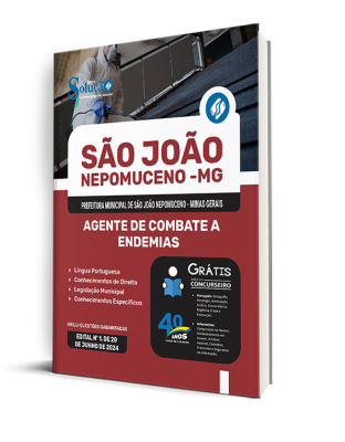 Apostila Prefeitura de São João Nepomuceno - MG  - Agente de Combate a Endemias - Imagem 2