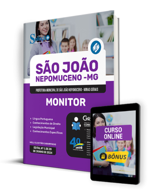 Apostila Prefeitura de São João Nepomuceno - MG  - Monitor - Imagem 1