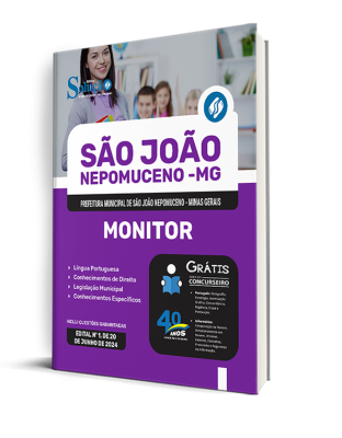 Apostila Prefeitura de São João Nepomuceno - MG  - Monitor - Imagem 2