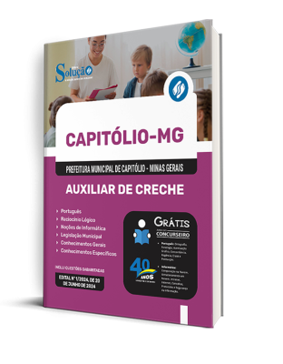 Apostila Prefeitura de Capitólio - MG  - Auxiliar de Creche - Imagem 2