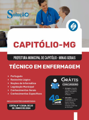 Apostila Prefeitura de Capitólio - MG  - Técnico em Enfermagem - Imagem 3