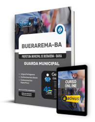 Capa Apostila Prefeitura de Buerarema - BA  - Guarda Municipal