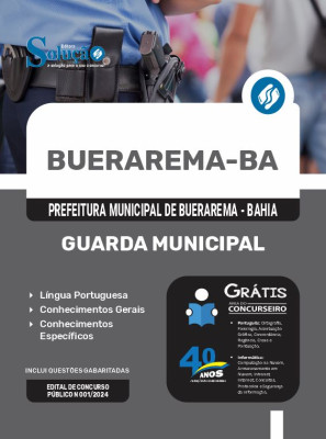 Apostila Prefeitura de Buerarema - BA  - Guarda Municipal - Imagem 3