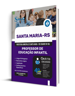Apostila Prefeitura de Santa Maria - RS  - Professor de Educação Infantil - Imagem 2
