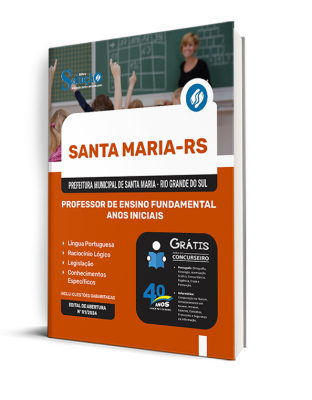 Apostila Prefeitura de Santa Maria - RS  - Professor de Ensino Fundamental Anos Iniciais - Imagem 2