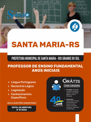 Apostila Prefeitura de Santa Maria - RS  - Professor de Ensino Fundamental Anos Iniciais - Imagem 3