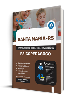 Apostila Prefeitura de Santa Maria - RS  - Psicopedagogo - Imagem 2
