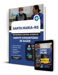 Capa Apostila Prefeitura de Santa Maria - RS  - Agente Comunitário de Saúde