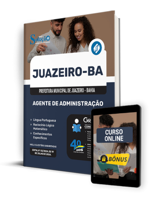 Apostila Prefeitura de Juazeiro - BA  - Agente de Administração - Imagem 1