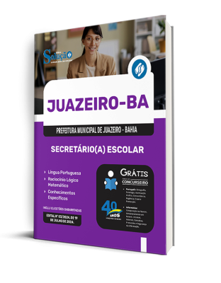 Apostila Prefeitura de Juazeiro - BA  - Secretário(a) Escolar - Imagem 2