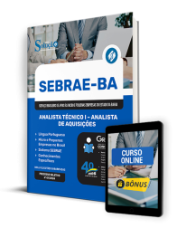 Capa Apostila SEBRAE-BA  - Analista Técnico I - Analista de Aquisições