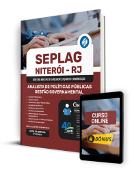 Capa Apostila SEPLAG Niterói - RJ  - Analista de Políticas Públicas - Gestão Governamental