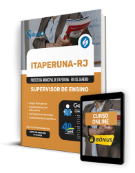 Capa Apostila Prefeitura de Itaperuna - RJ  - Supervisor de Ensino