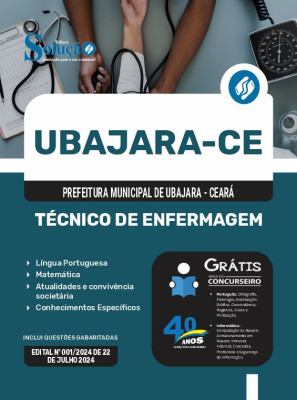 Apostila Prefeitura de Ubajara - CE  - Técnico de Enfermagem - Imagem 3