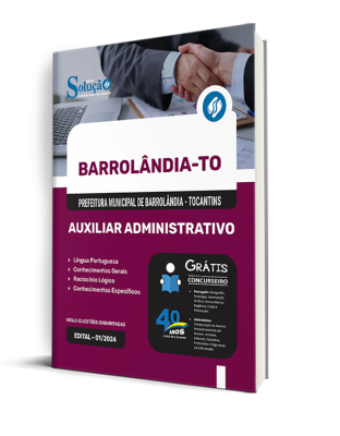 Apostila Prefeitura de Barrolândia - TO  - Auxiliar Administrativo - Imagem 2