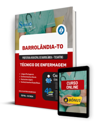 Capa Apostila Prefeitura de Barrolândia - TO  - Técnico de Enfermagem