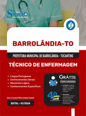 Apostila Prefeitura de Barrolândia - TO  - Técnico de Enfermagem - Imagem 3